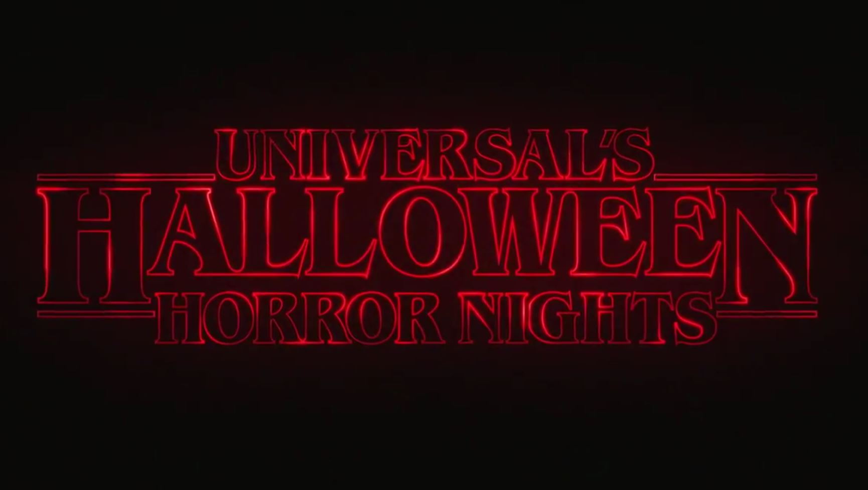 Stranger Things Announced For Hhn 2018 At Universal Orlando Hollywood And Singapore Hhnrumors - universal s halloween horror nights 2016 roblox haunted theme park